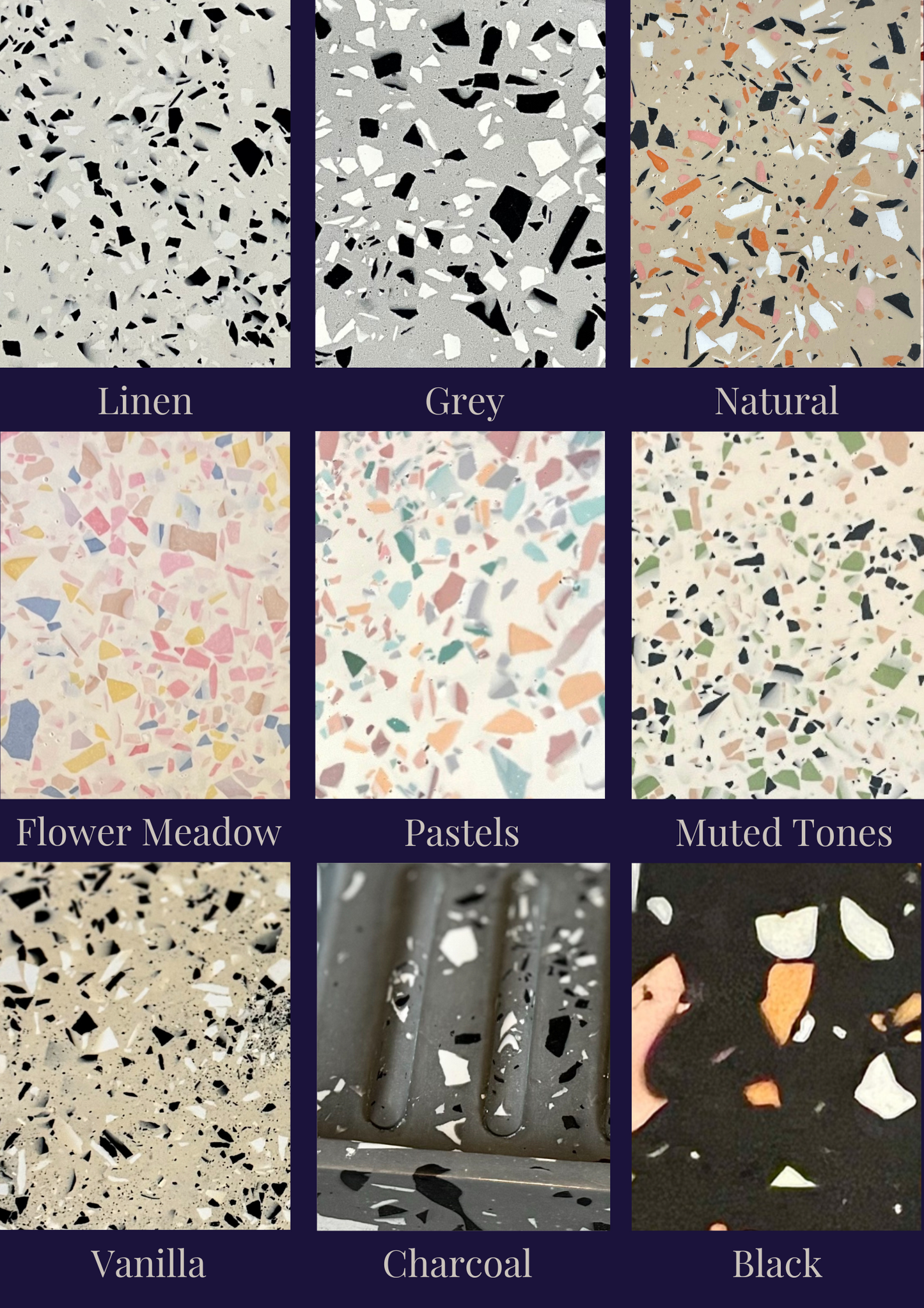 Terrazzo serving board