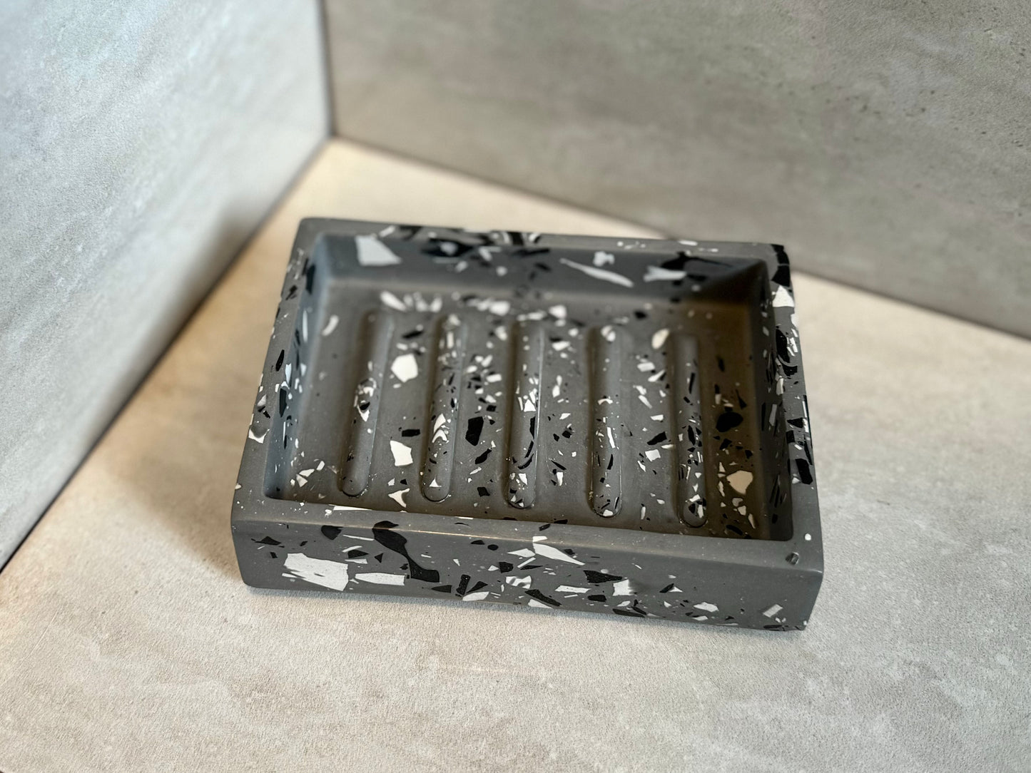 ‘The Terrazzo Collection’ chunky soap dish