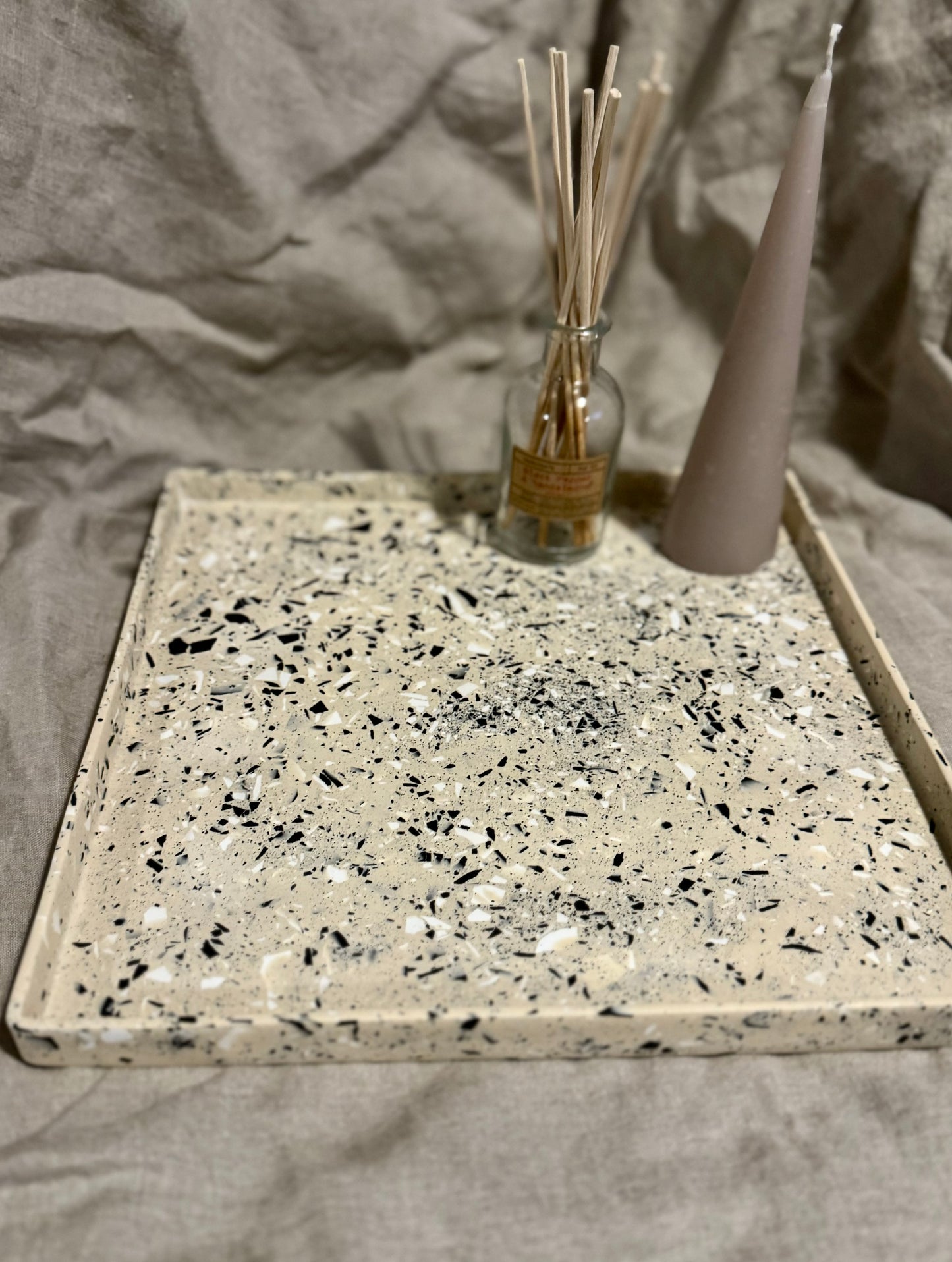 ‘The Terrazzo Collection’ large square tray