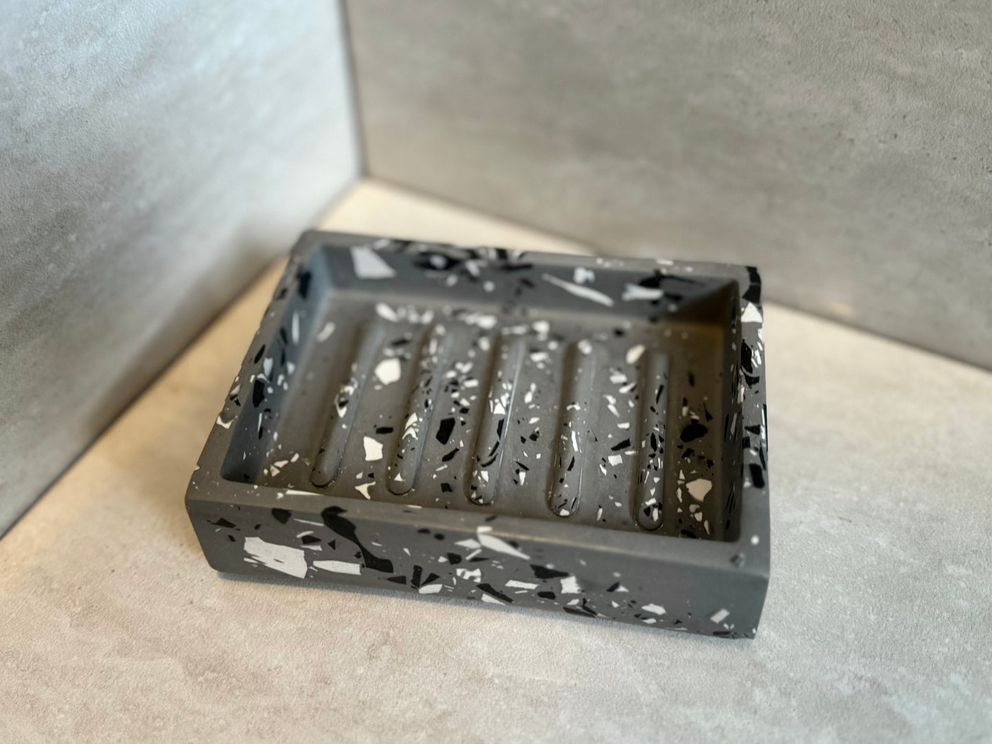 ‘The Terrazzo Collection’ chunky soap dish