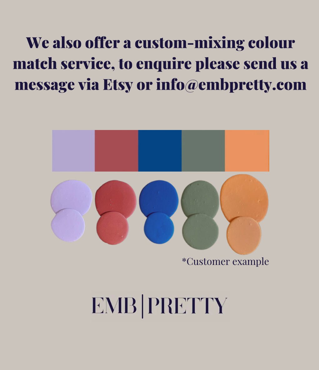 30ml Hand-blended pigments - EMB Pretty
