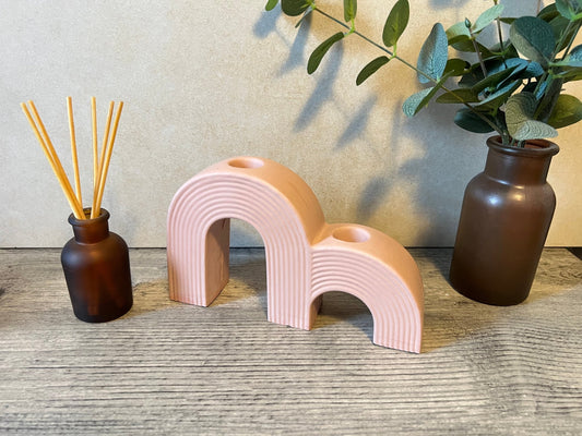 Arch candle holder- The Moody Dusks - EMB Pretty