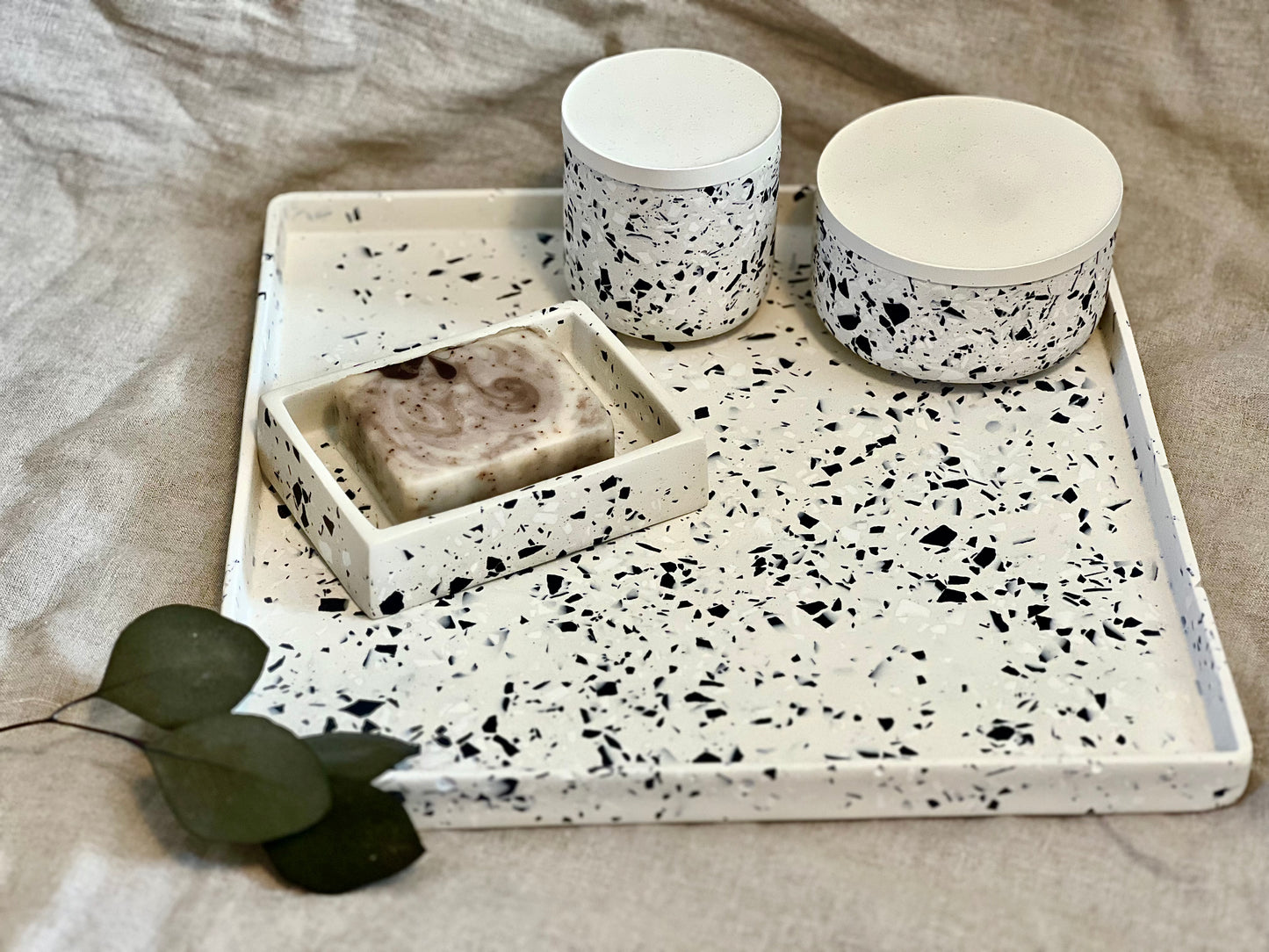 ‘The Terrazzo Collection’ wide jar