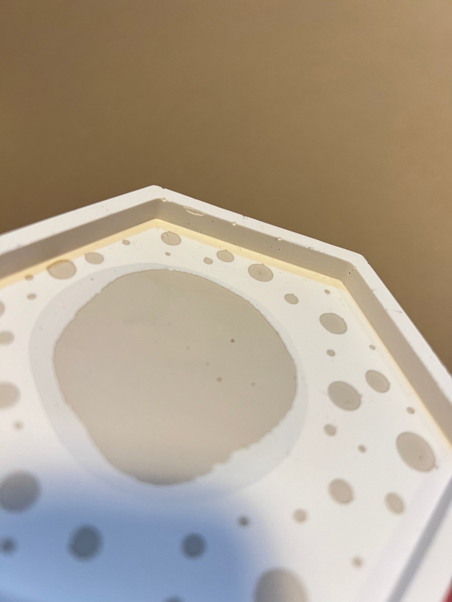 CLEARANCE Hexagon trinket dish