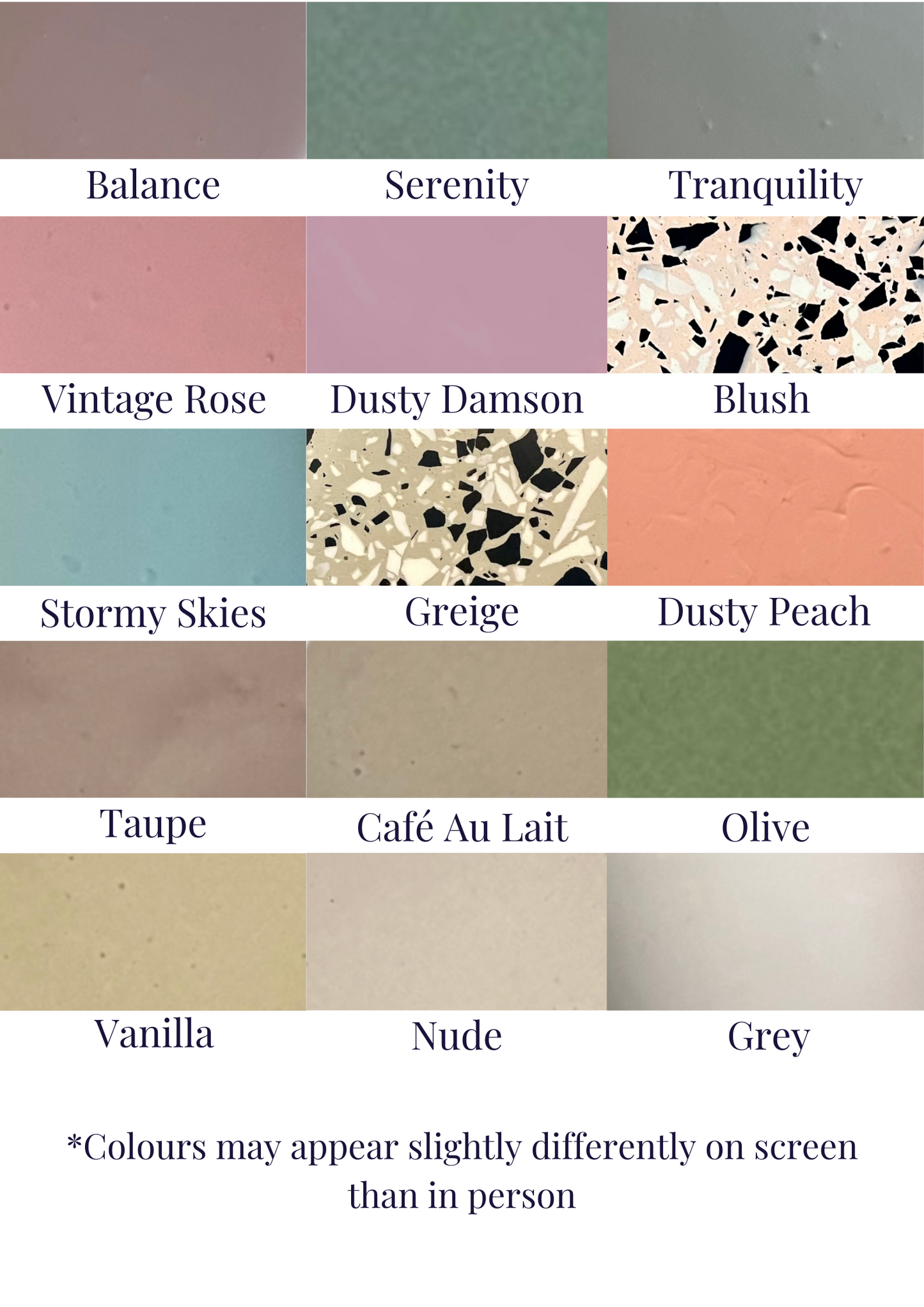 Terrazzo Pebble tray - EMB Pretty