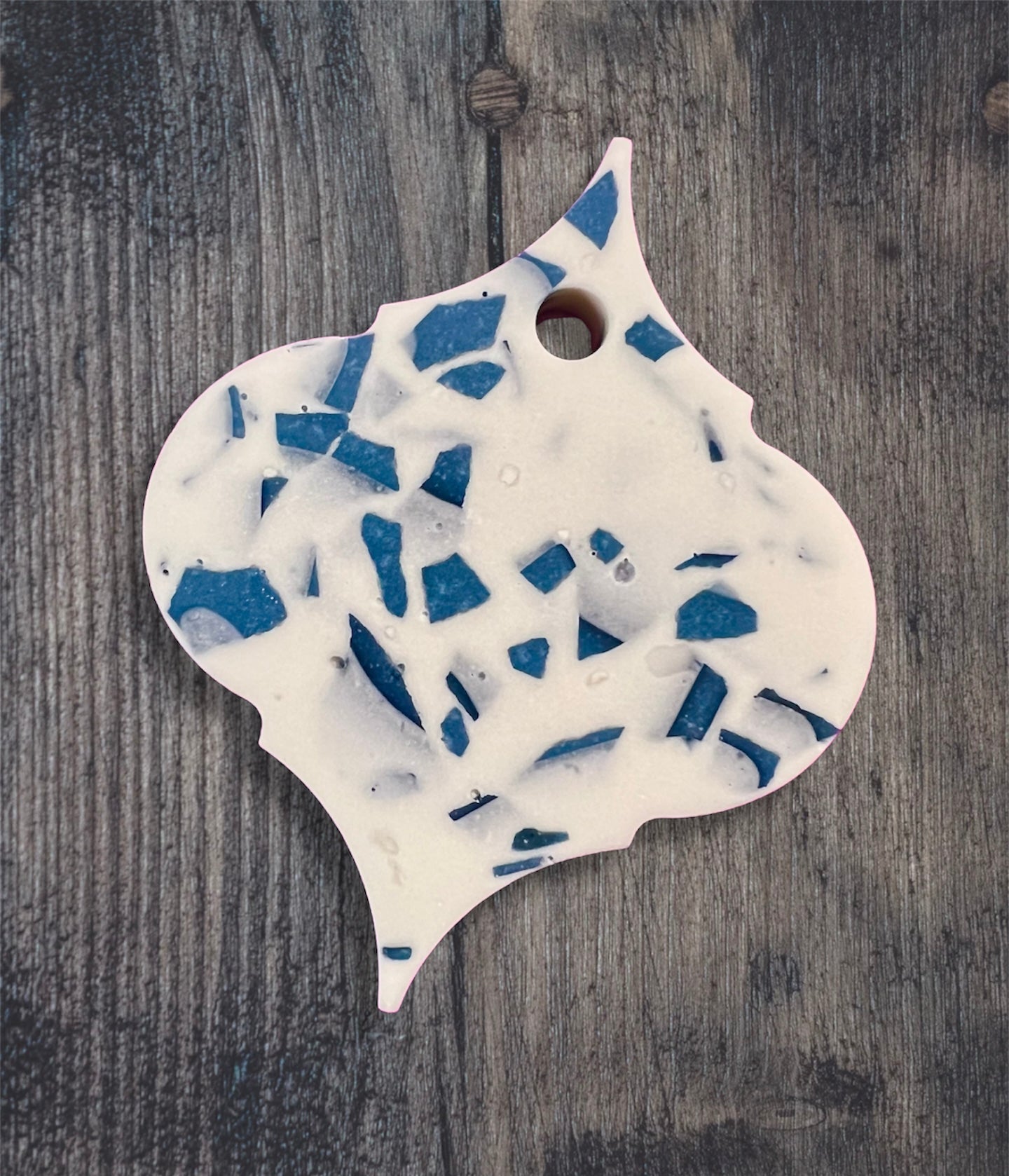 CLEARANCE terrazzo arabesque ornament - EMB Pretty