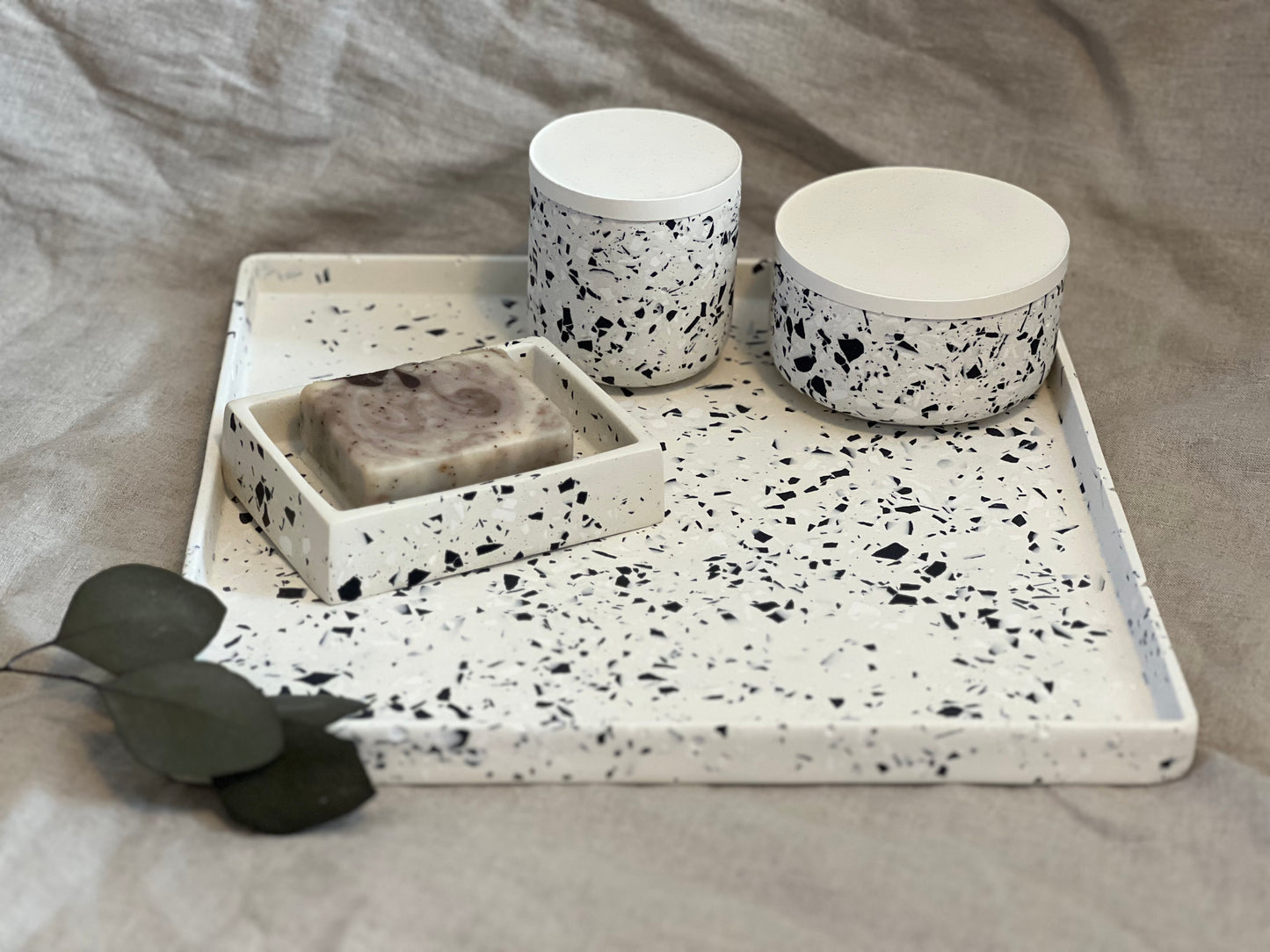 ‘The Terrazzo Collection’ large square tray