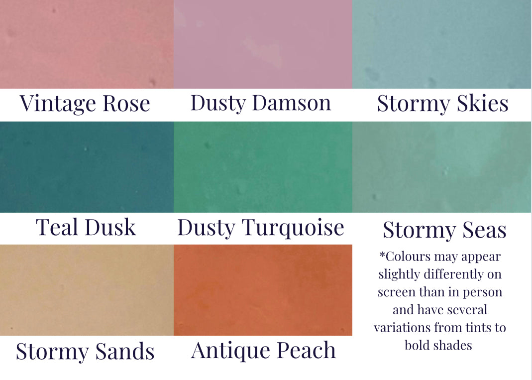 Muted Tones Jesmonite pigments set - EMB Pretty