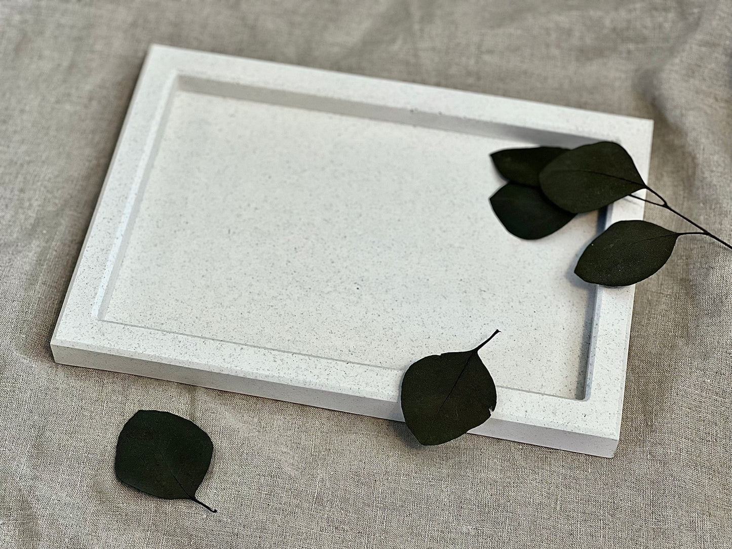 ‘The Stone Collection’ rectangular tray