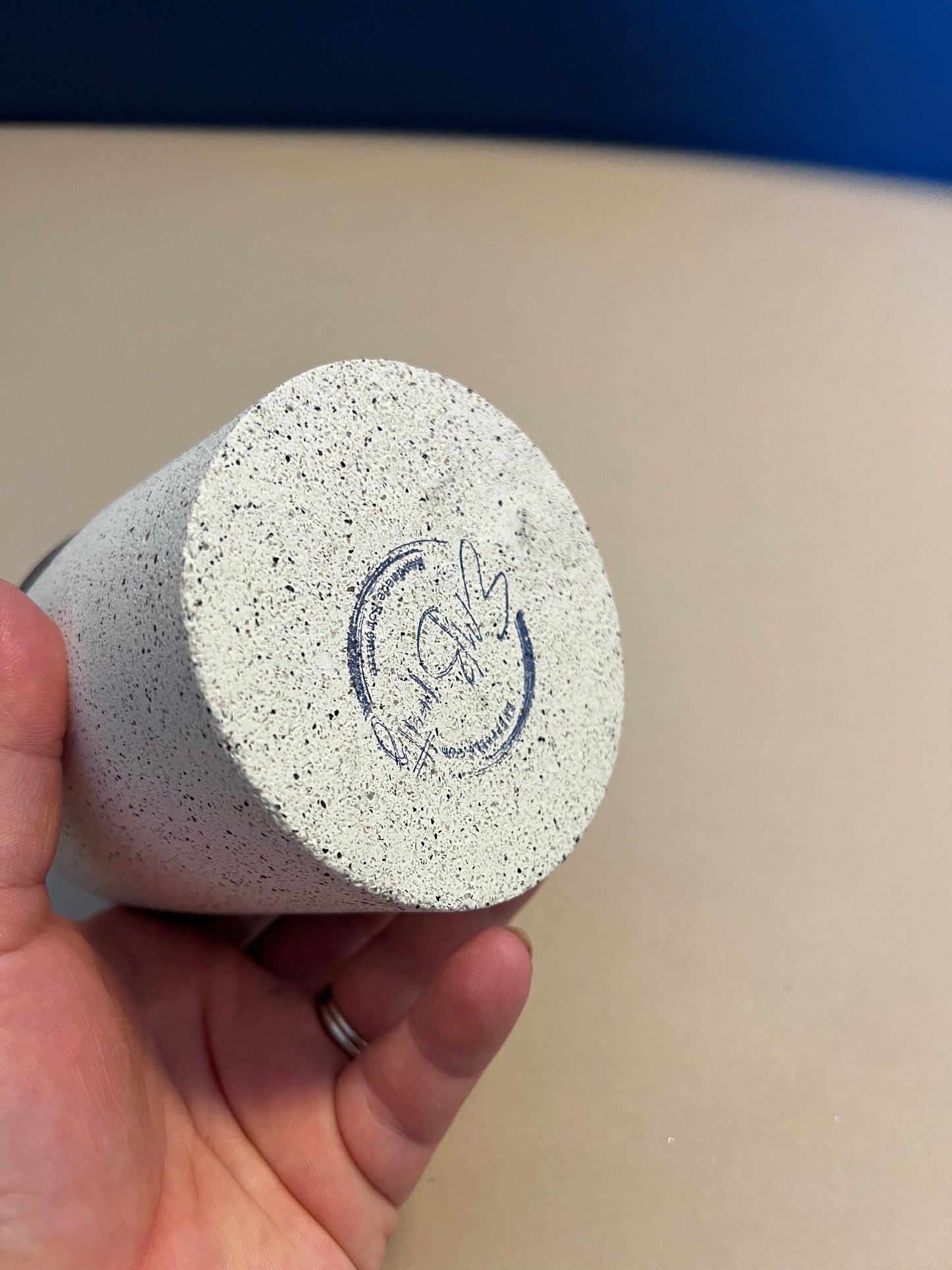 CLEARANCE Tall Stone Planter