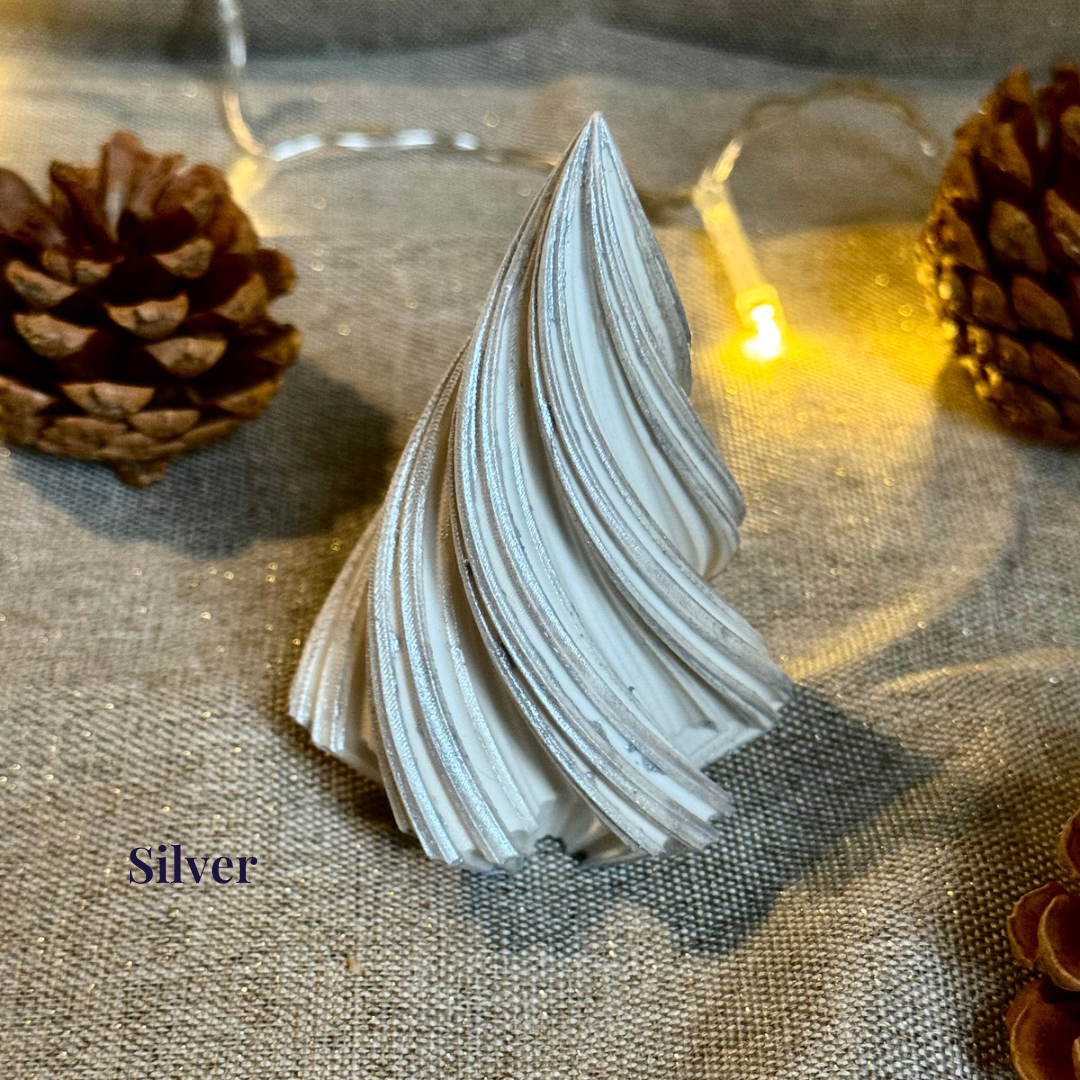 Swirl Christmas Tree ornament