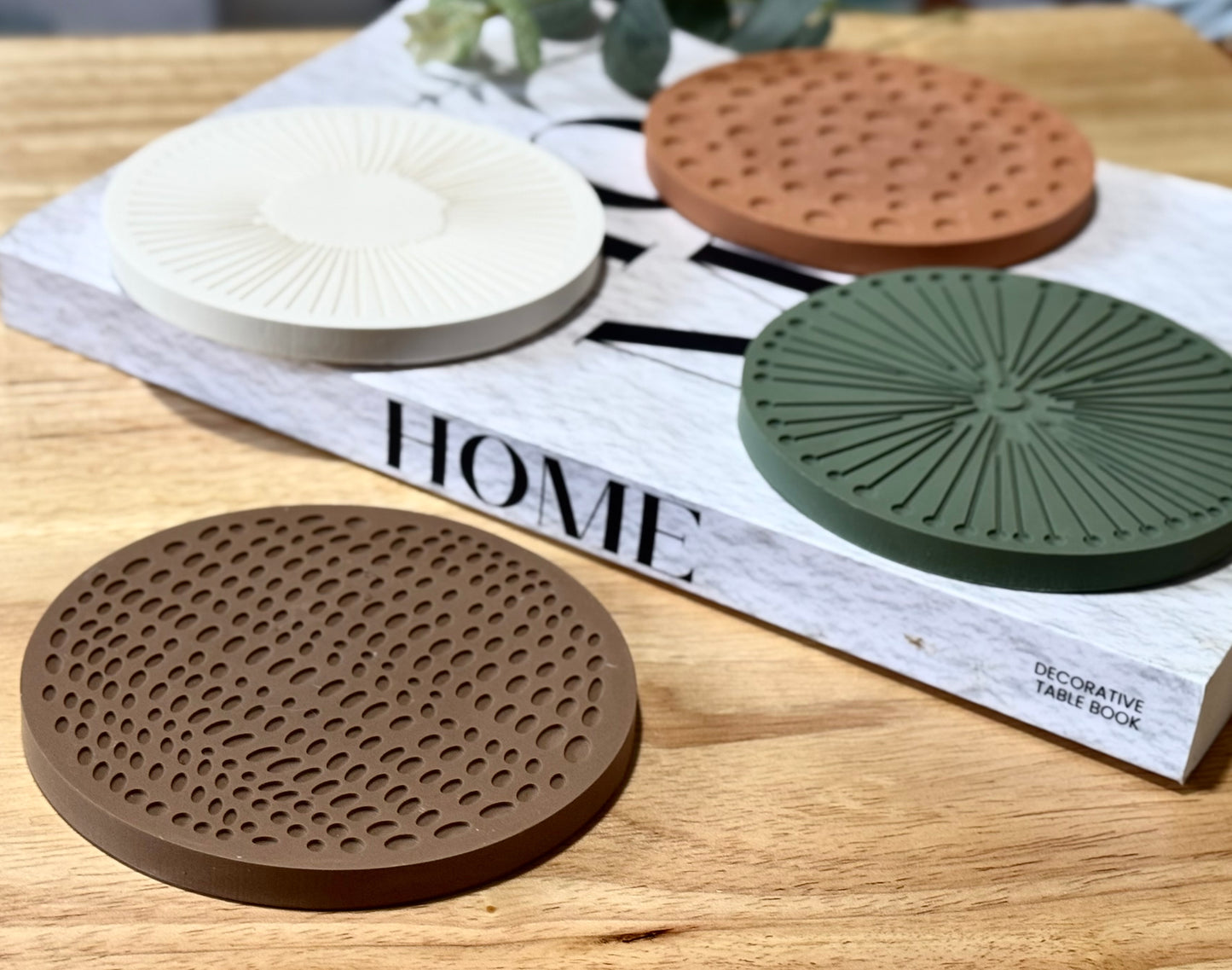 Boho Patterns Coaster Set