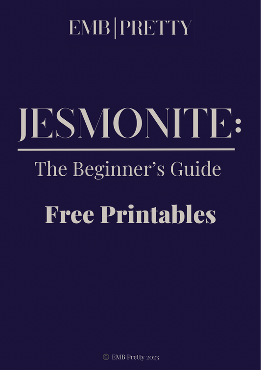 Jesmonite: The Beginner's Guide- Printable