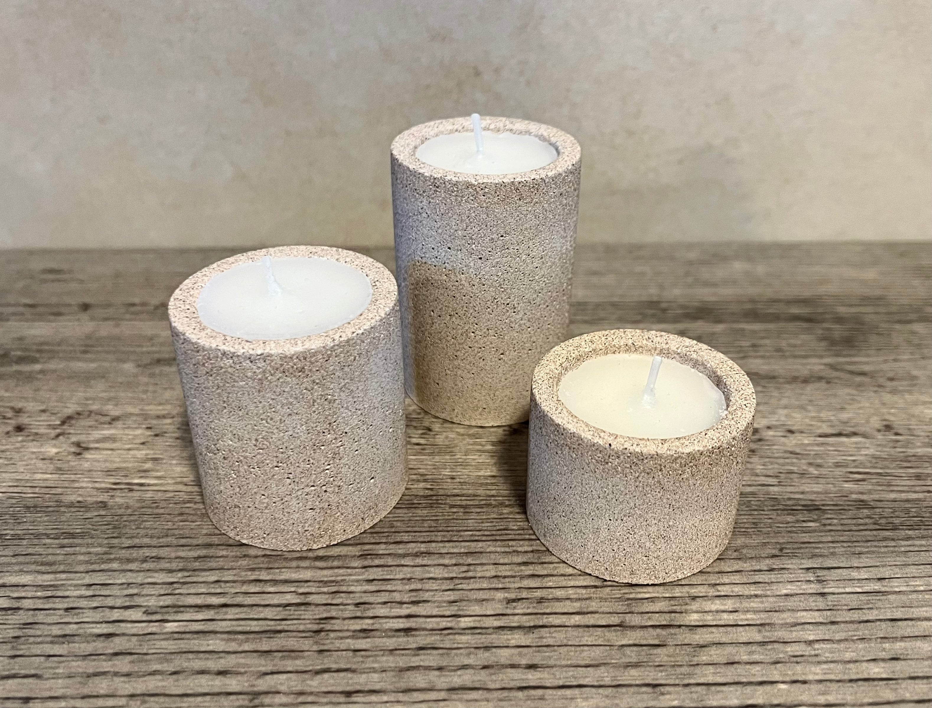 Silver glitter deals tea light candles