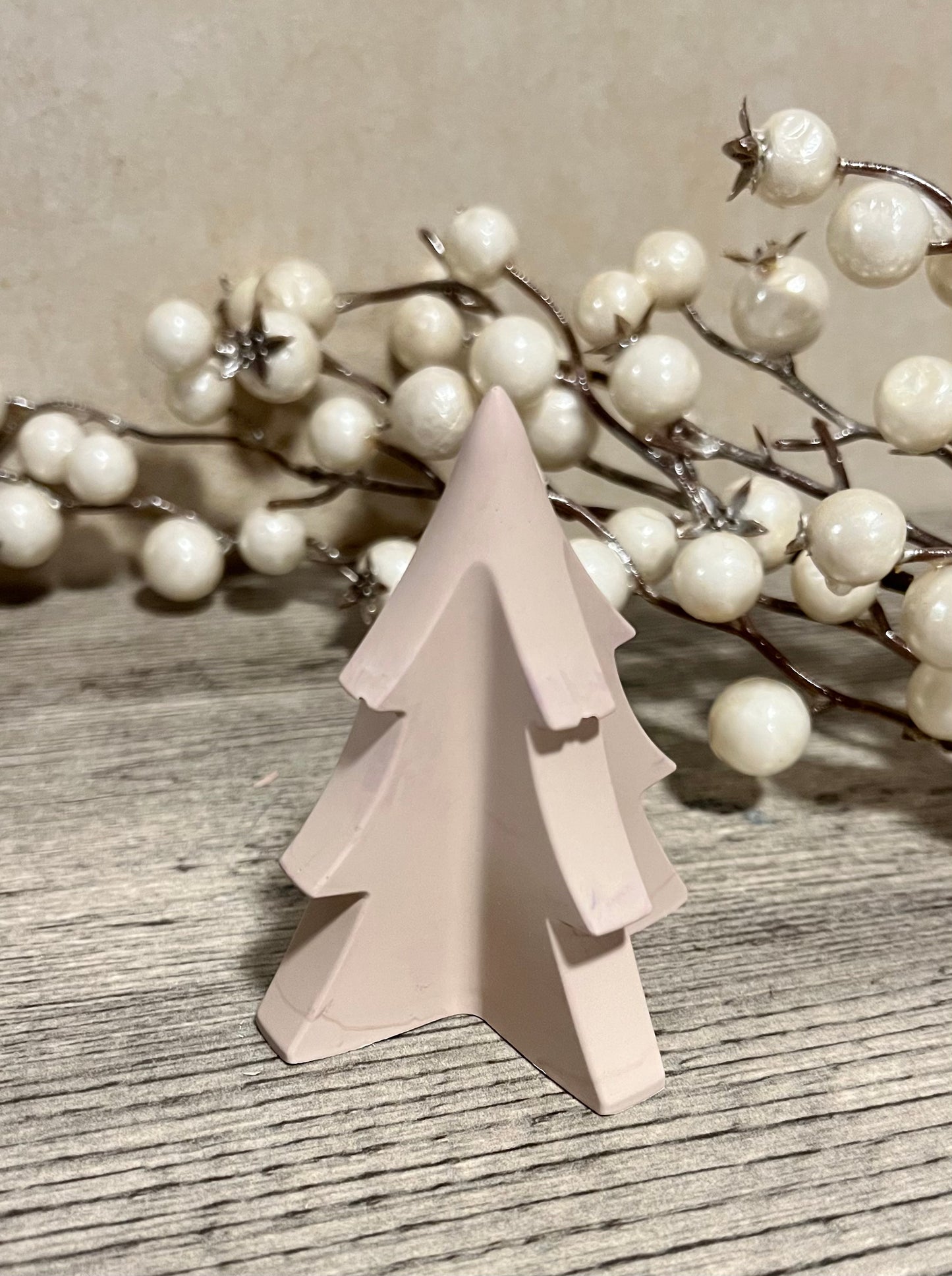 CLEARANCE Christmas tree ornament - EMB Pretty